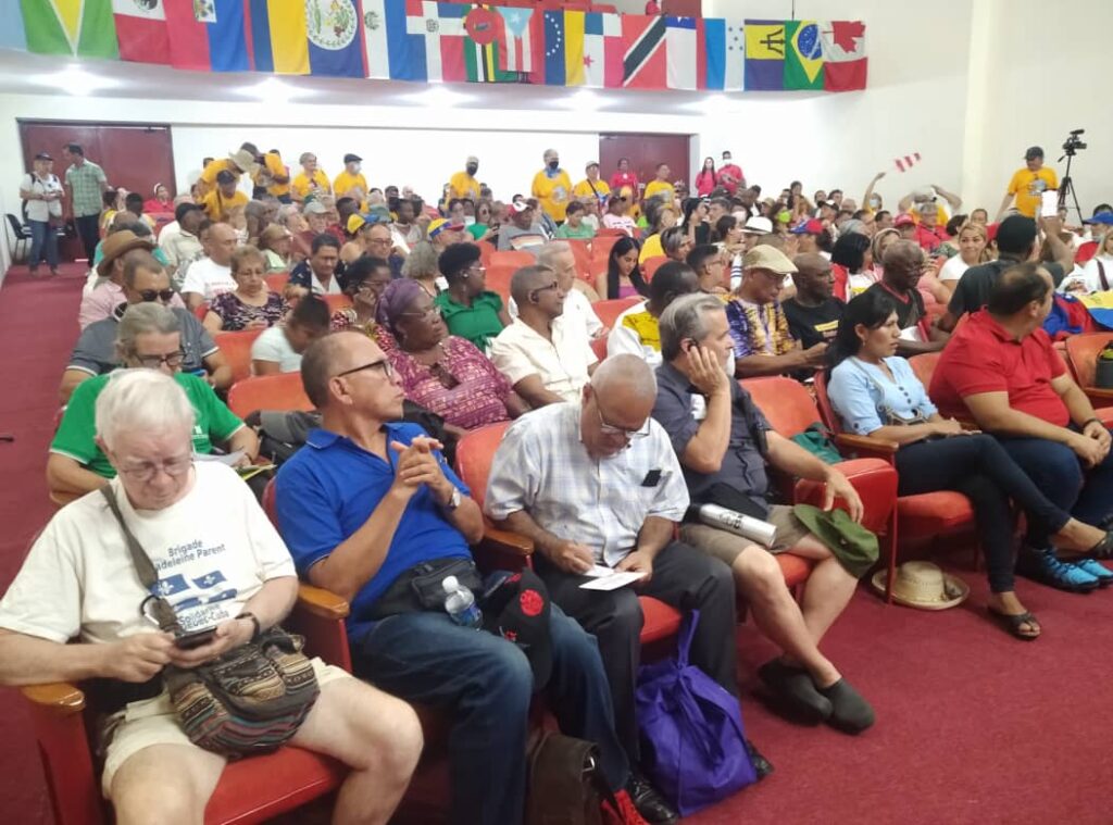 Comenzó en Santiago de Cuba Encuentro Caribeño de solidaridad con Cuba y las causas justas 1 Imagen de WhatsApp 2023 07 23 a las 18.59.50