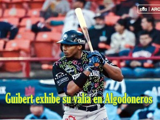 Yoelkis Guibert con acentuado relieve en Algodoneros