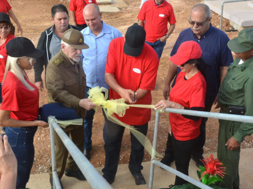 Inauguran parque solar Cruce de la Trocha en Ciego de Ávila
