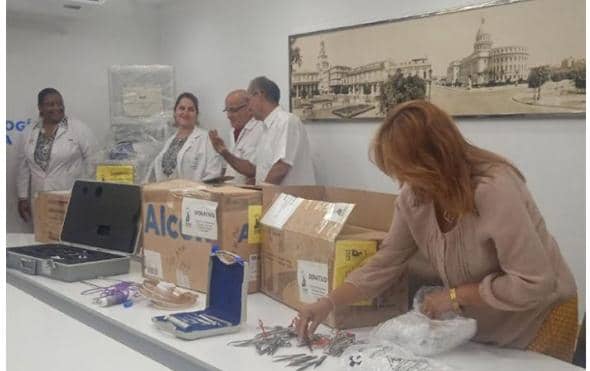 Agradecen donativo de cubanos residentes en el exterior