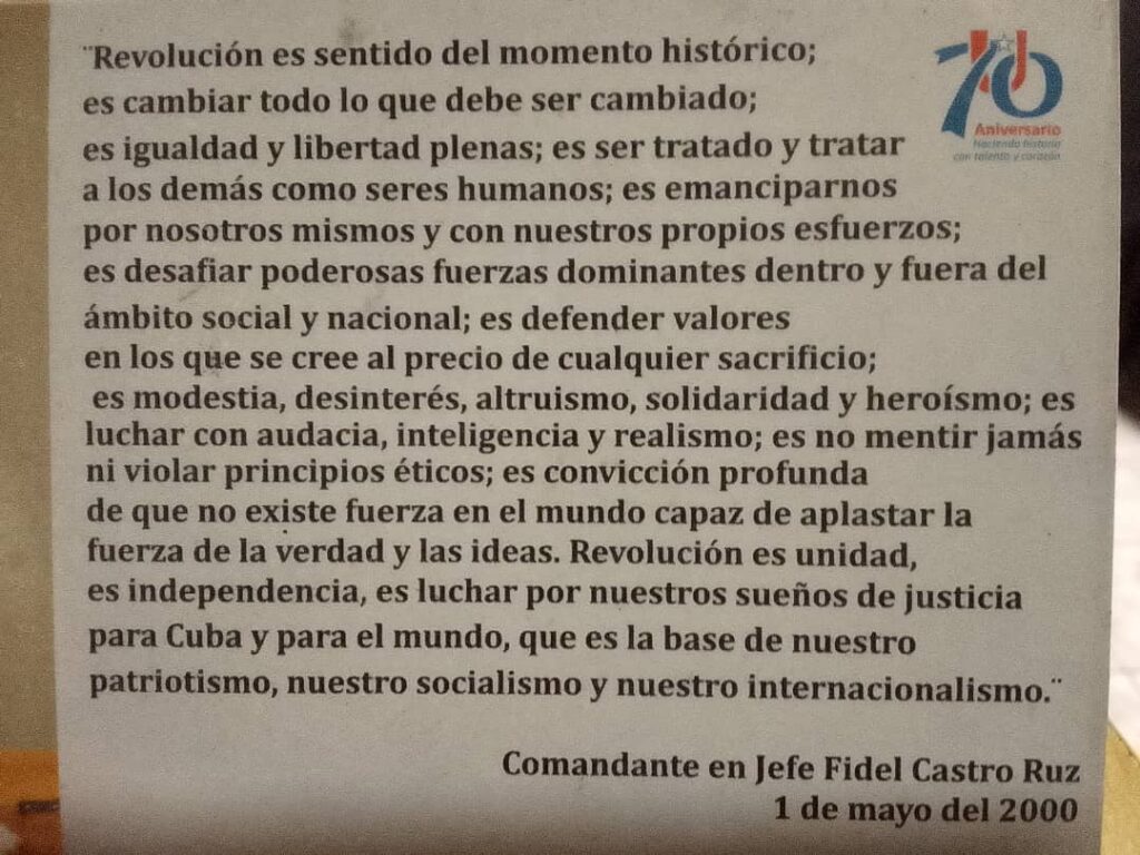25 Años del Concepto de Revolución: La Vigencia del Pensamiento de Fidel Castro 1 Sin titulo