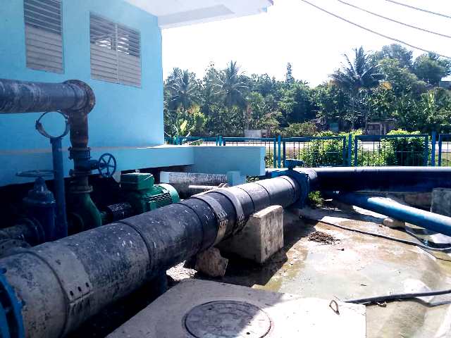Avanza rehabilitación en sistema rebombeo Campo de tiro de Santiago de Cuba