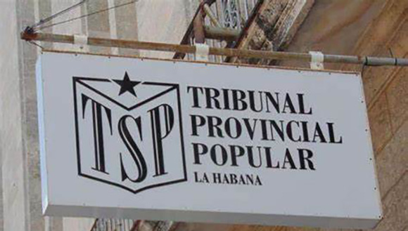 Tribunal cubano dicta sentencia por delitos de desorden público