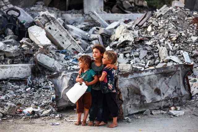 Israel mató a 35 palestinos durante bombardeos contra Gaza