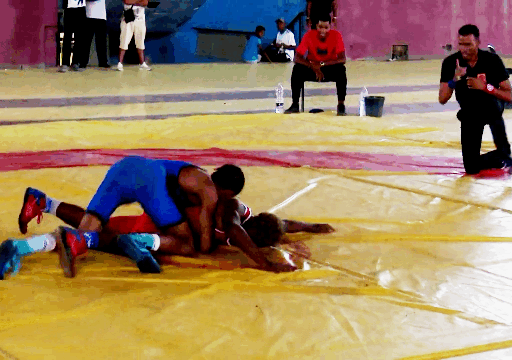 Inicia competencia de lucha grecorromana de los Juegos Escolares Nacionales