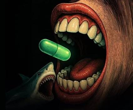 Una píldora y te crecerán dientes nuevos, al mismo estilo que los tiburones