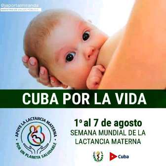 Santiago de Cuba moviliza sus municipios por la lactancia materna