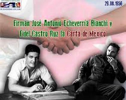 El 29 de agosto de 1956 se firma la Carta de México
