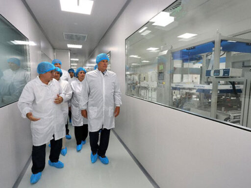 Díaz-Canel augura éxito a empresa biotecnológica Cuba-Vietnam