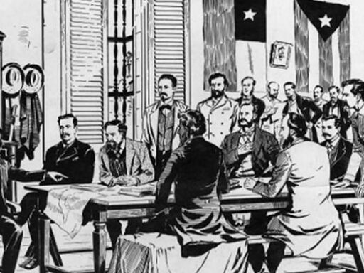 La Constitución de Jimaguayú en 1895 de la República de Cuba en Armas