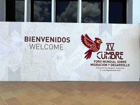 Celebran en Colombia Cumbre de Foro Mundial de Migración y Desarrollo