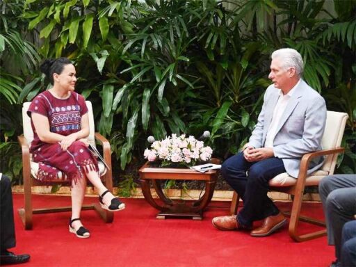 Díaz-Canel agradece solidaridad de México con Cuba