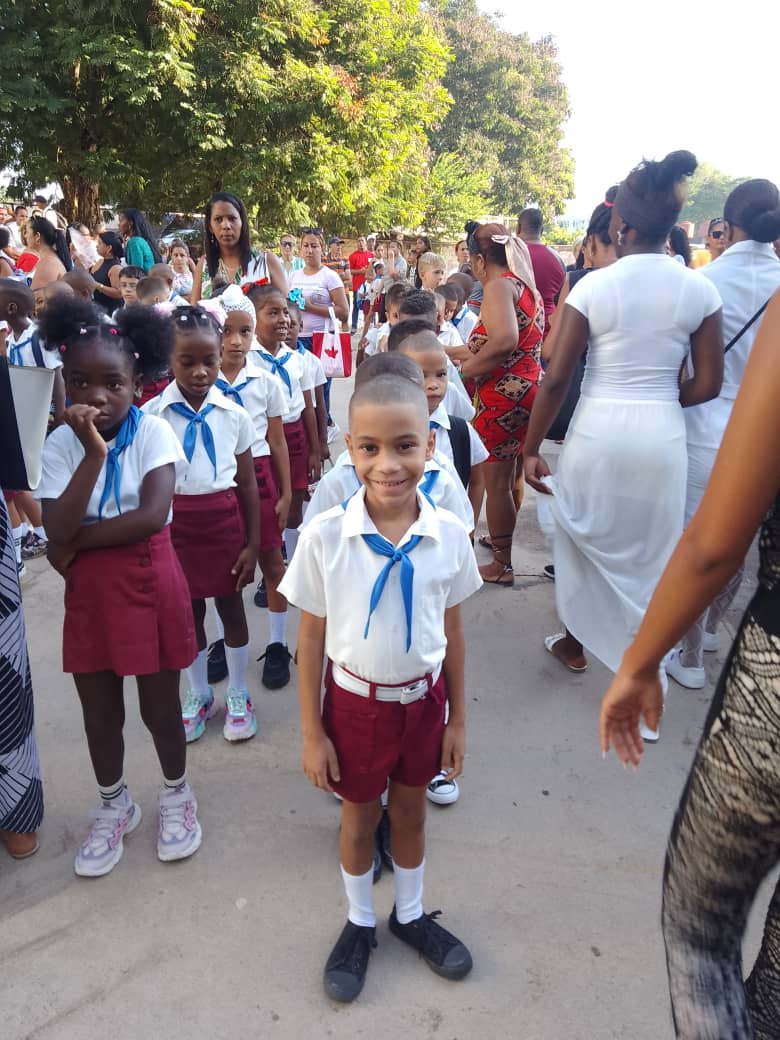 Primer día de escuela