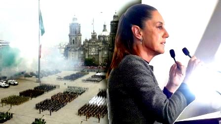 México conmemora con desfile militar inicio de lucha independentista