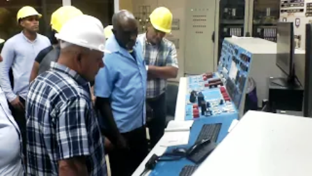 Intercambió Morales Ojeda con trabajadores y directivos de la CTE Antonio Maceo de Santiago de Cuba