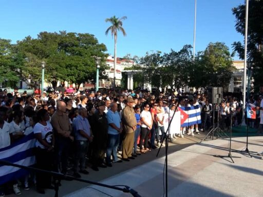 Santiago de Cuba expresa su solidaridad con Palestina (+ Fotos y Video)