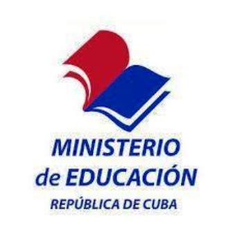 Nota informativa del Ministerio de Educación de la República de Cuba