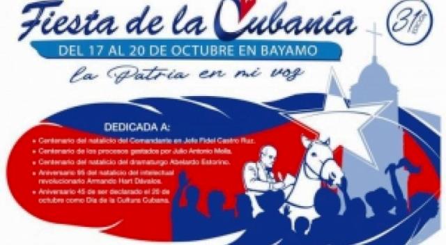 Llegará a más de 40 comunidades 31 Fiesta de la Cubanía