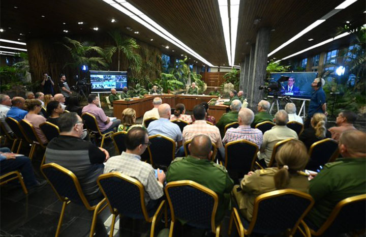 Hoy Desde la Presidencia: Sesión del Consejo de Defensa Nacional