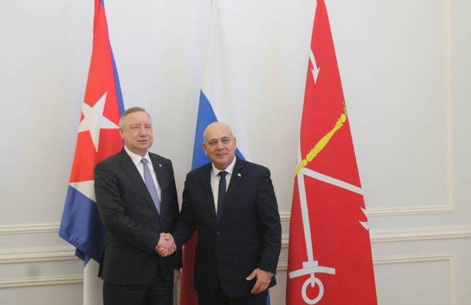 Cumplimenta dirigente cubano importante agenda en San Petersburgo