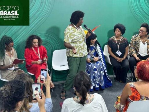 Defienden en COP30 protagonismo femenino en acciones climáticas