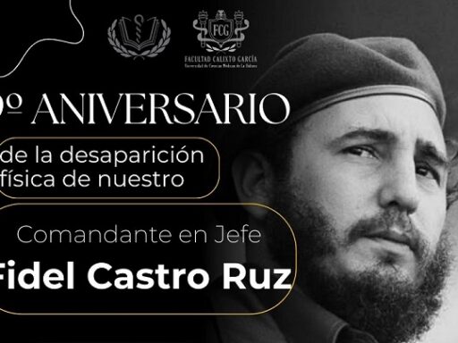 Cuba conmemora aniversario 9 del deceso de Fidel Castro