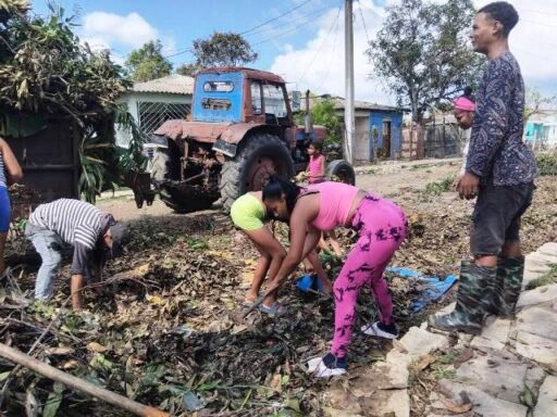 En San Luis avanza la recuperación, a 20 días del paso de Melissa