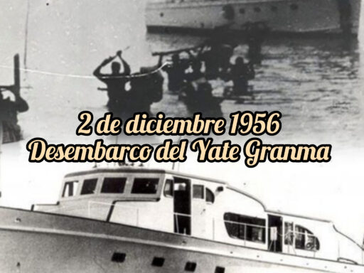 El Granma tocó tierra