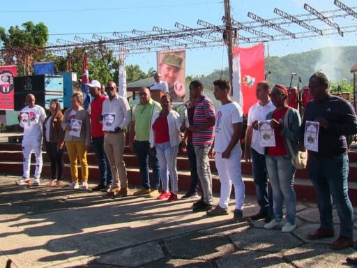 Celebraron pobladores de Tercer Frente aniversario 67 del Triunfo de la Revolución Cubana