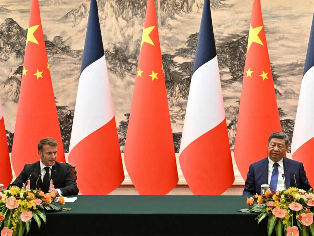China y Francia emiten declaración conjunta sobre Ucrania y Palestina