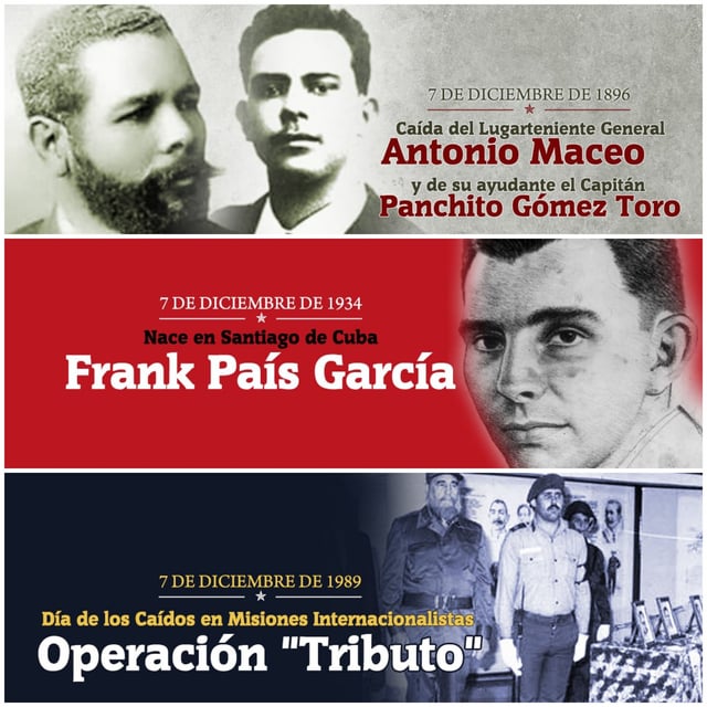 Crónica de una coincidencia histórica: Maceo y País, la misma sangre rebelde (+Fotos)