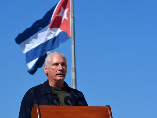 Discurso de Díaz-Canel en acto de condena a agresión de EE. UU.