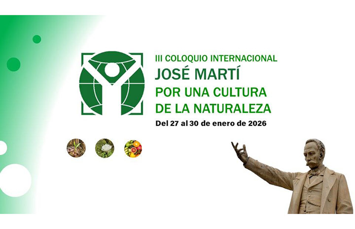 Convocan a III Coloquio José Martí: por una Cultura de Naturaleza