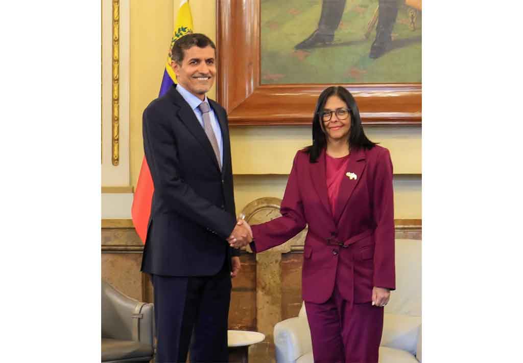 Venezuela: Presidenta encargada evoca cita con enviado de EAU