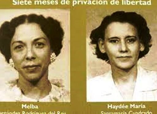 Haydée y Melba son puestas en libertad del Reclusorio Nacional en Guanajay