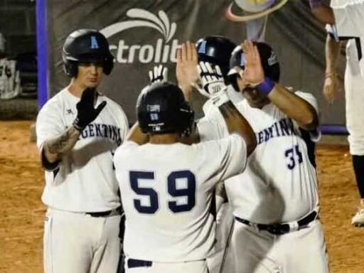 Argentina silenció a Cuba en Panamericano de sóftbol masculino