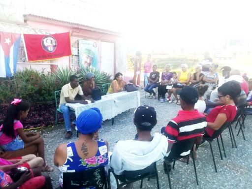 En San Luis, Barrio-Debate por el amor Patrio y Antimperialista (+Fotos)