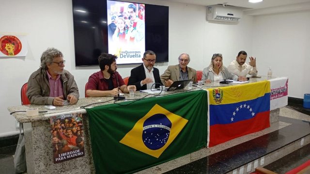 Solidaridad y denuncia política en evento a favor de Maduro en Brasil
