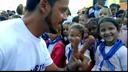 Palma Soriano recibió una visita especial cargada de solidaridad y compromiso con el futuro