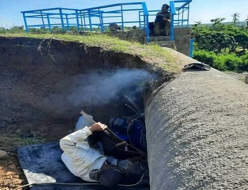 Trabajan en inversión hidráulica para favorecer el abasto de agua durante el periodo seco en Santiago de Cuba