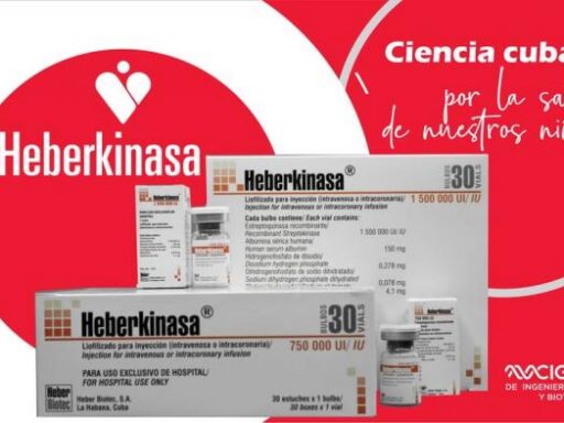 Registro Sanitario para Heberkinasa, otro logro de nuestros científicos