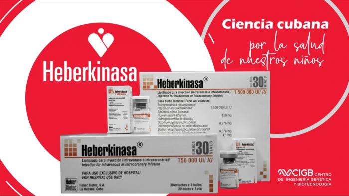 Registro Sanitario para Heberkinasa, otro logro de nuestros científicos
