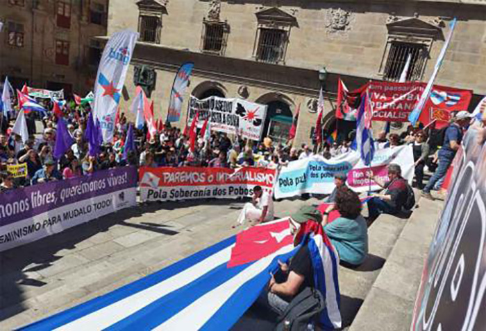 Reafirman desde Galicia y otras zonas de España solidaridad con Cuba