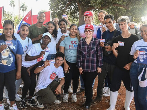 Protagonizó juventud cubana jornada productiva en Artemisa