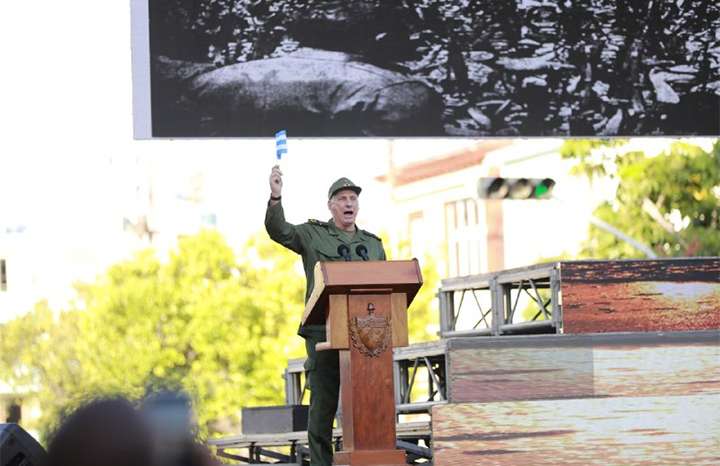 Reafirma Díaz-Canel defensa del socialismo ante amenazas imperiales