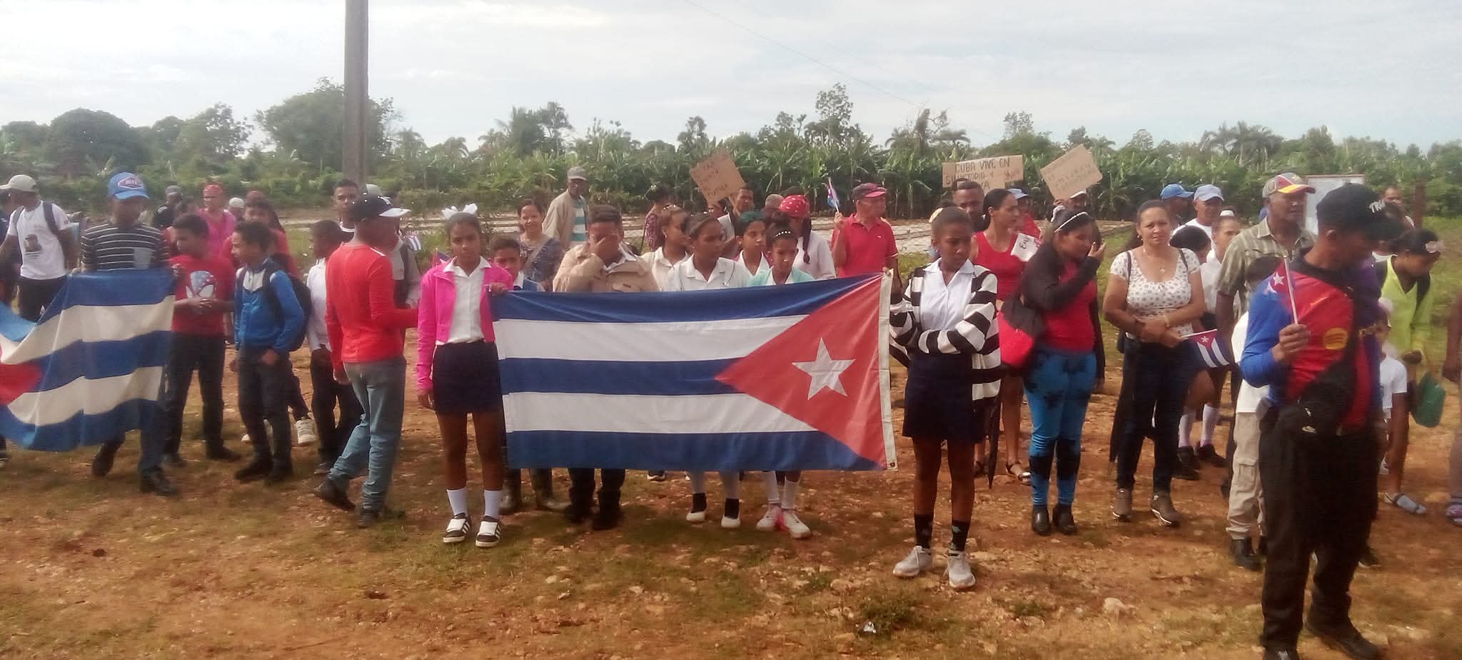 San Luis alza su voz entre los surcos: “La Patria se Defiende” (+Fotos)