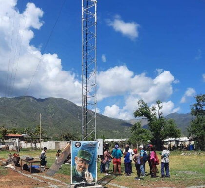 Vuelve la conectividad a la comunidad de Caletón Blanco