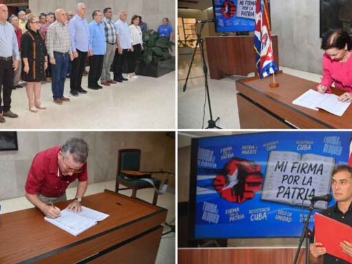 Partido cubano apoya movimiento «Mi firma por la Patria»