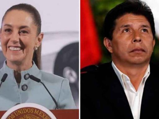 Presidenta de México señala injusto encarcelamiento de Pedro Castillo