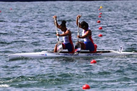 Parten canoístas cubanas Yarisleidis Cirilo y Yinnolis López hacia Colombia para base de entrenamiento